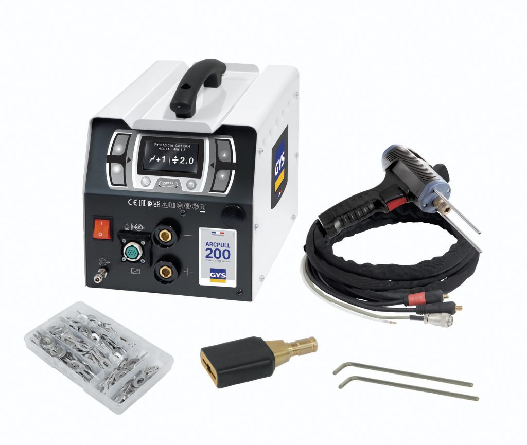 Arco estirado para aluminio GYSPOT ArcPull 200 y Speedliner de GYS